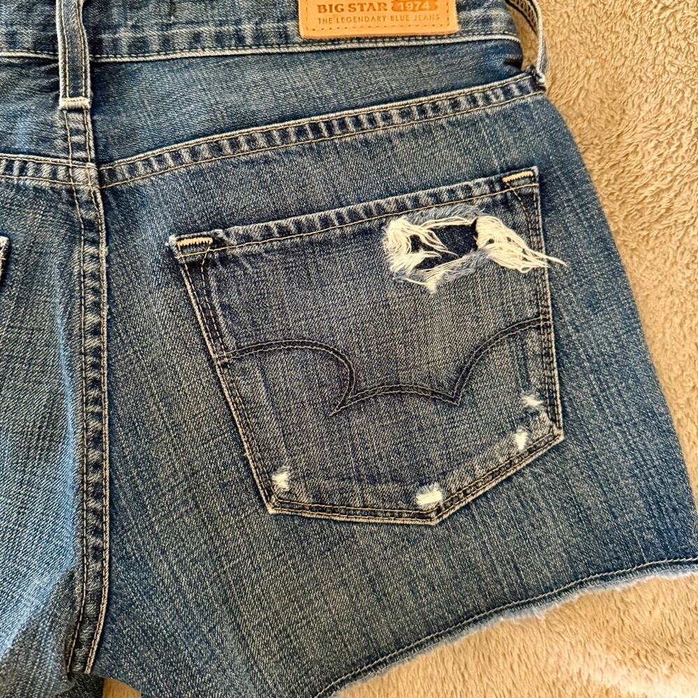 Big Star Blue Denim Shorts